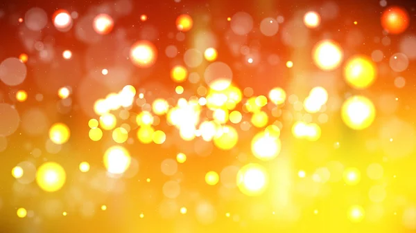 Αφηρημένο πορτοκαλί και κίτρινο θολή φώτα φόντο διανυσματικό γραφικό — Διανυσματικό Αρχείο