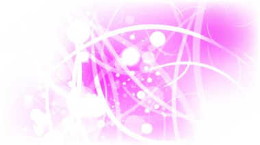 Soyut Pembe ve Beyaz Bokeh Işıklar Arka Plan