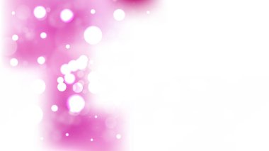 Soyut Pembe ve Beyaz Bulanık Işıklar Arka Plan