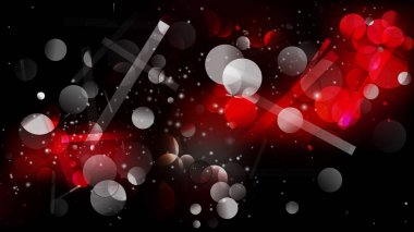 Soyut Kırmızı ve Siyah Bulanıklık Işıkları Arka Plan