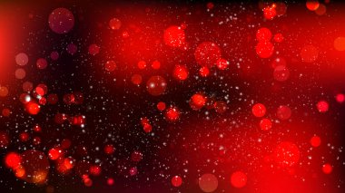 Soyut Kırmızı ve Siyah Bulanık Işıklar Arka Plan