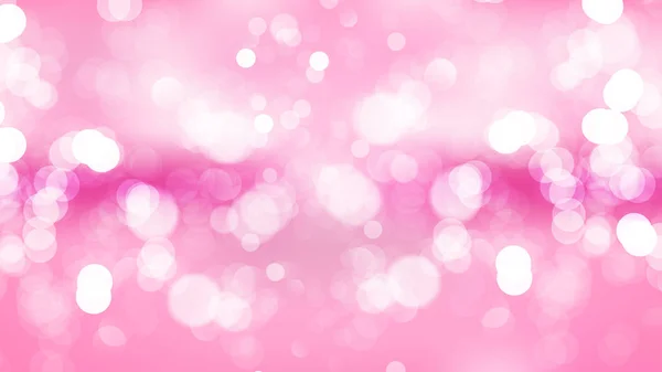 Rosa Bokeh defokussierte Lichter Hintergrund Vektor Illustration — Stockvektor