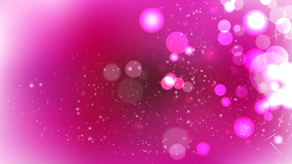 Abstract Pink Blur Lights Background — Stock Vector