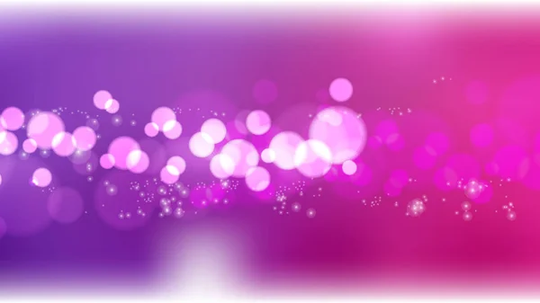 抽象的なピンクと紫のぼかしライトの背景 — ストックベクタ