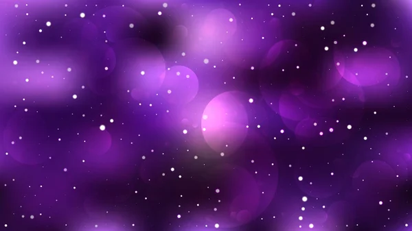 Abstrakte lila und schwarz beleuchtete Hintergrundillustration — Stockvektor