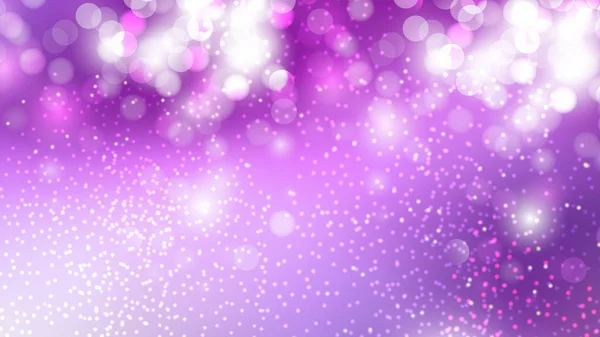 Résumé Violet et blanc Fond de lumières floues — Image vectorielle