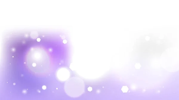 紫と白のボケ背景ベクトルグラフィック — ストックベクタ