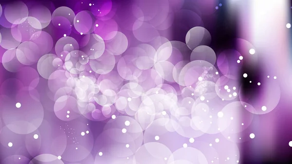 Roxo preto e branco desfocado Bokeh fundo Vector Ilustração — Vetor de Stock