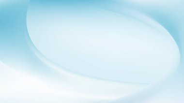 Soyut Mavi ve Beyaz Eğri Arka Plan Vektör Sanatı