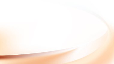 Kahverengi ve Beyaz Soyut Dalga Arka Plan Şablonu