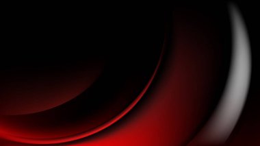 Parlayan Soyut Cool Kırmızı Dalga Arka Plan