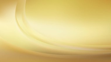 Altın Soyut Dalga Arka Plan Şablonu