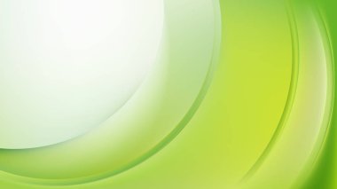 Parlayan Yeşil ve Beyaz Dalga Arka Plan Illustrator