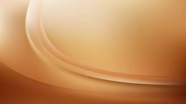 Аннотация Brown Shiny Wave Background — стоковый вектор