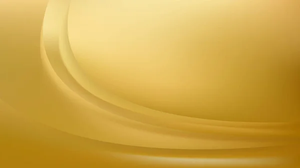 Gold abstrakte Kurve Hintergrund — Stockvektor