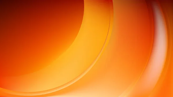 Ilustración de fondo de onda abstracta naranja — Vector de stock