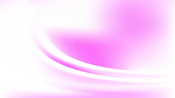 ピンクと白の抽象波背景テンプレートベクトルグラフィック — ストックベクタ
