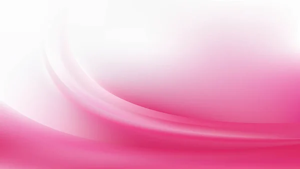 Fond ondulé abstrait rose et blanc — Image vectorielle