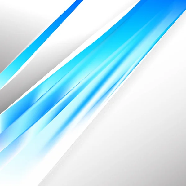 Diseño de plantilla de fondo de negocio azul y blanco abstracto — Vector de stock