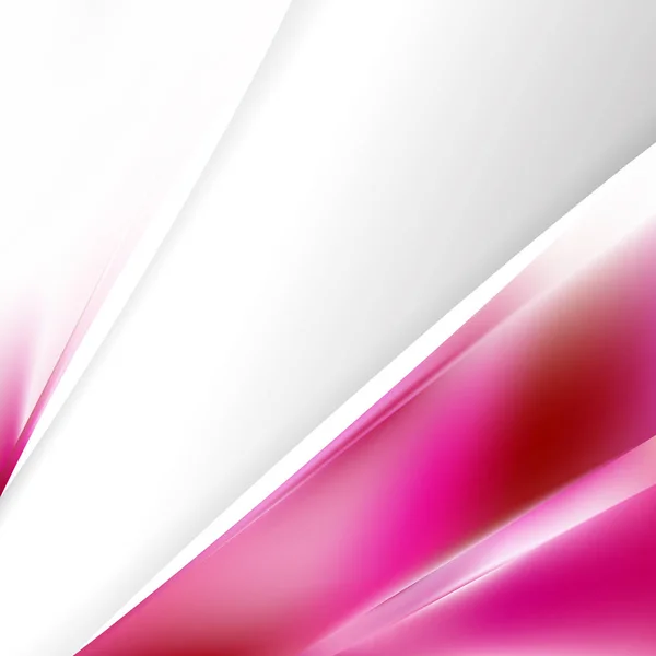 Plantilla de fondo de negocios abstracta rosa y blanca Arte vectorial — Archivo Imágenes Vectoriales