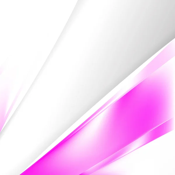 Abstrakte rosa und weiße Broschüre Vorlage Grafik — Stockvektor