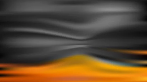 Vector de fondo borroso naranja y negro — Archivo Imágenes Vectoriales