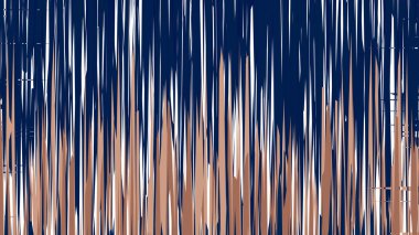 Mavi ve Kahverengi Dikey Çizgiler ve Çizgili Arka Plan İllüstrasyon