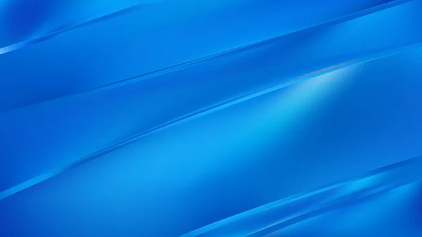 抽象的な青い対角線の光沢線の背景イラスト — ストックベクタ