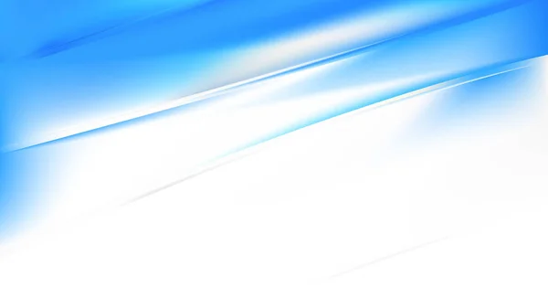 Blå och vit Diagonal blanka linjer bakgrundsbild — Stock vektor
