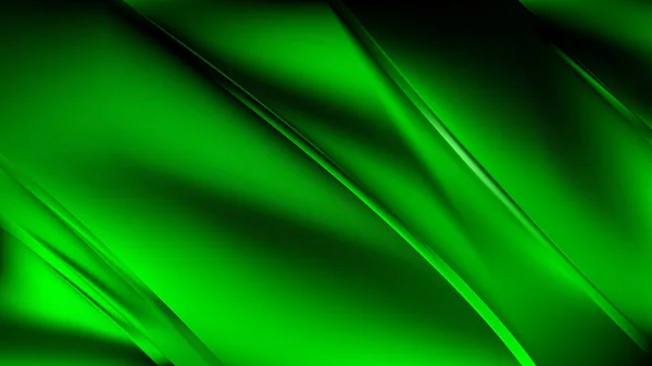 Zöld átlós fényes vonalak háttér vektorgrafika — Stock Vector