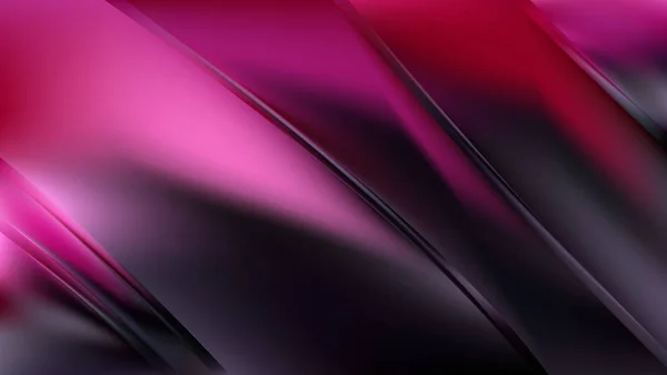 抽象的なクールなピンクの斜めの光沢のある線の背景 — ストックベクタ