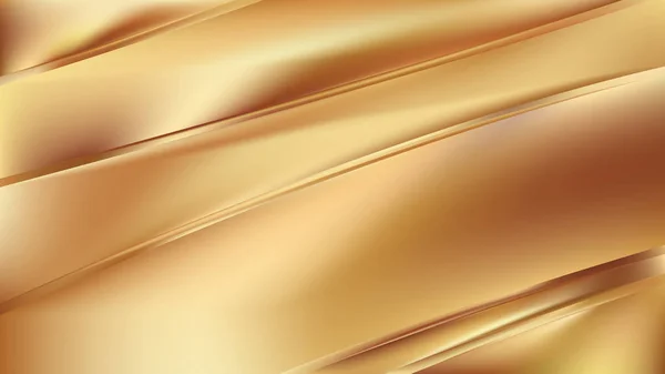 Diagonal de ouro linhas brilhantes fundo Vector Ilustração — Vetor de Stock