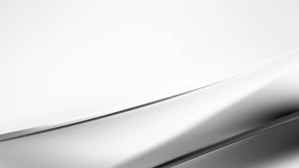 Abstrakte graue und weiße diagonale glänzende Linien Hintergrundvektorbild — Stockvektor