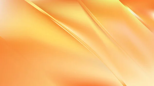 抽象的なオレンジ色の斜めの光沢のある線の背景 — ストックベクタ