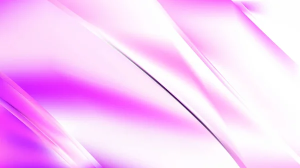 抽象的なピンクと白の斜めの光沢のある線の背景 — ストックベクタ