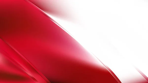 赤と白の斜めの光沢線背景ベクトルイラスト — ストックベクタ