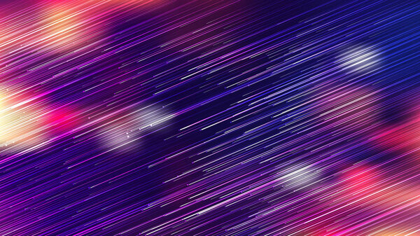 Abstract Shiny Black Pink and Blue Diagonal Lines Background Vector Image