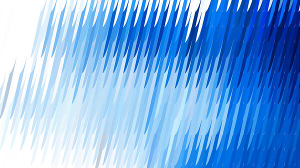 Blue and White Diagonal Lines and Stripes Background Vector Image
