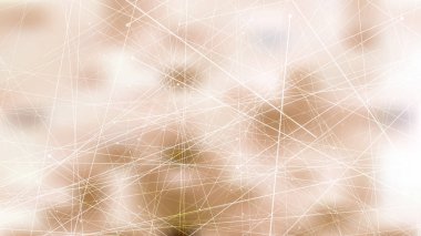 Soyut Geçiş Rastgele Çizgiler Kahverengi ve Beyaz Arka Plan