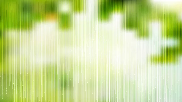 Fondo de líneas verticales verde y blanco abstracto — Vector de stock