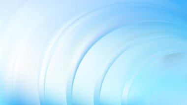 Soyut Mavi ve Beyaz Arka Plan Tasarımı