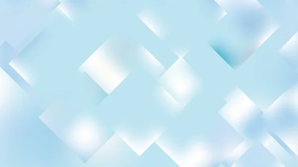 Abstrakter blauer und weißer grafischer Hintergrund — Stockvektor