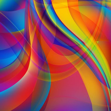 Soyut Renkli Arkaplan Tasarımı