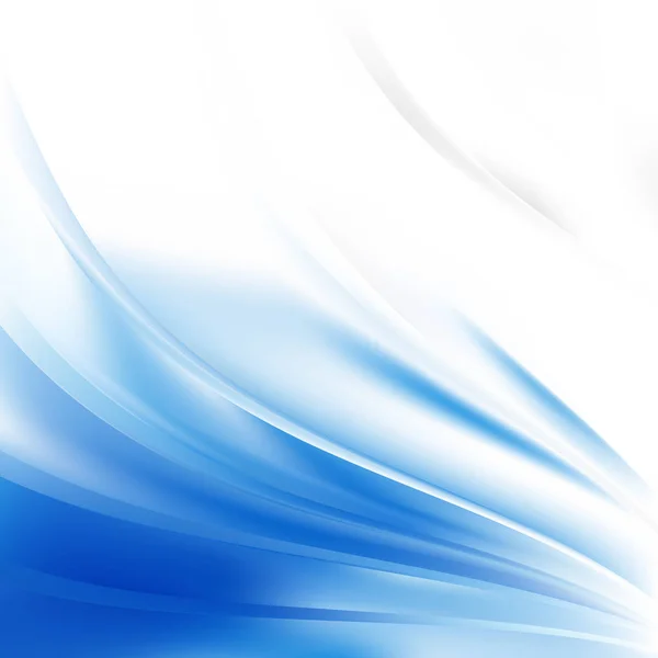 Abstrakter blauer und weißer Hintergrund — Stockvektor