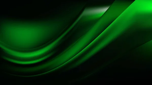凉爽的绿色背景 — 图库矢量图片