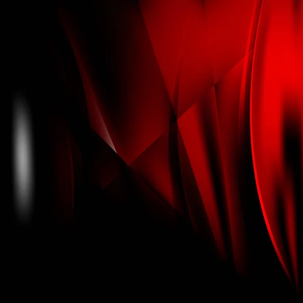 Abstrakte kühle rote Grafik Hintergrund — Stockvektor