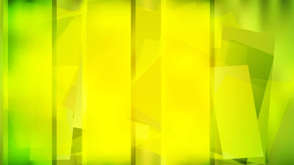 Abstrait fond vert et jaune — Image vectorielle