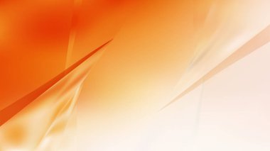 Soyut Turuncu ve Beyaz Arka Plan Tasarımı