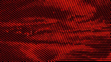 Kırmızı ve Siyah Noktalı Arka Plan Vektör Grafiği