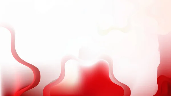 Abstraktní červené a bílé pozadí Design — Stockový vektor